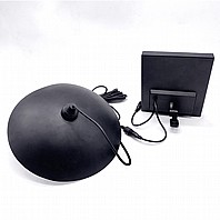 תאורה סולארית לתליה חזקה 300 LUM אור לבן קר או לבן חם עמיד במים כולל שלט