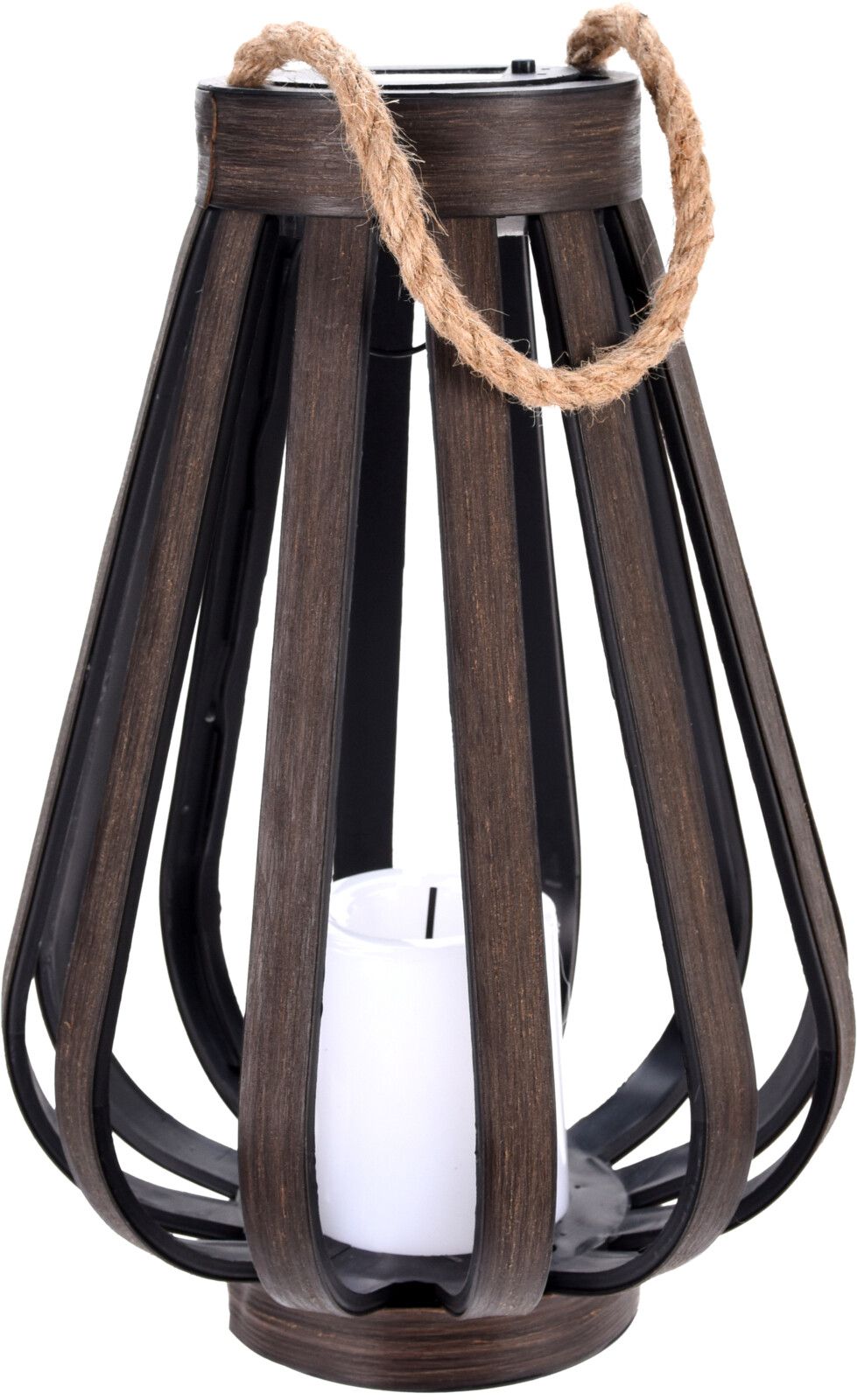 עששית סולארית עם נר לד לאוירה בגינה ובמרפסת גוון לבן חם גובה 34ס"מ עששית סולארית עם נר לד לאוירה בגינה ובמרפסת גוון לבן חם גובה 34ס"מ