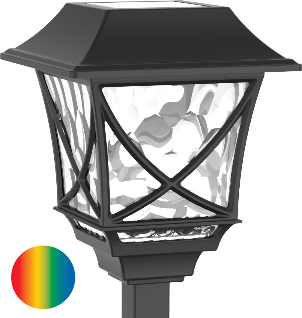 תאורה סולארית לגינה דגם כרתים 10 LUM מחליף צבעים RGB תאורה סולארית לגינה דגם כרתים 10 LUM מחליף צבעים RGB