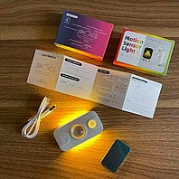 מנורת LED מגנטית נטענת עם חיישן תנועה – תאורה חכמה לארון, מגירות, מדרגות ומסדרונות